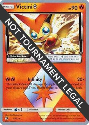World Championship Decks  007 Victini Prism Star - 2019 (Kaya Lichtleitner)  - Prism Rare