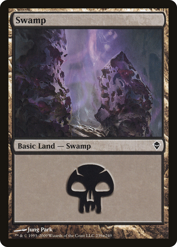 Zendikar - (ZEN-239A) - Swamp (239a)
