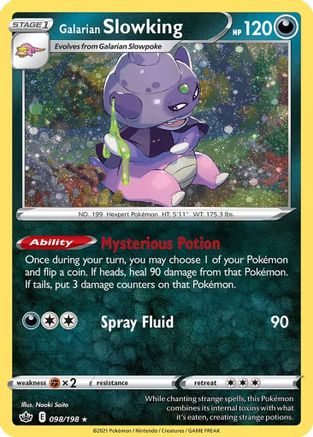 Miscellaneous Cards & Products  098/198 Galarian Slowking (Cosmos Holo)  - Holofoil - Holo Rare
