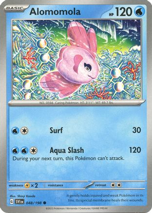 SV01 Scarlet & Violet Base Set  048/198 Alomomola  - Common