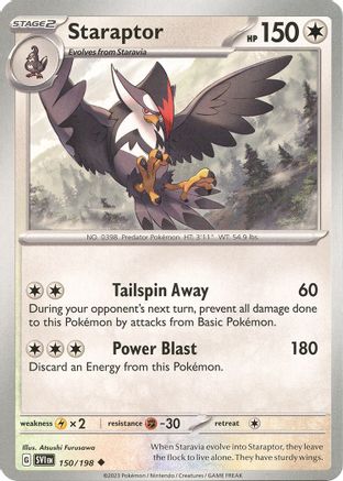 SV01 Scarlet & Violet Base Set  150/198 Staraptor  - Uncommon