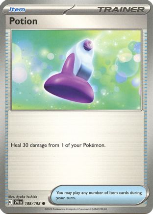 SV01 Scarlet & Violet Base Set  188/198 Potion  - Reverse Holofoil - Common