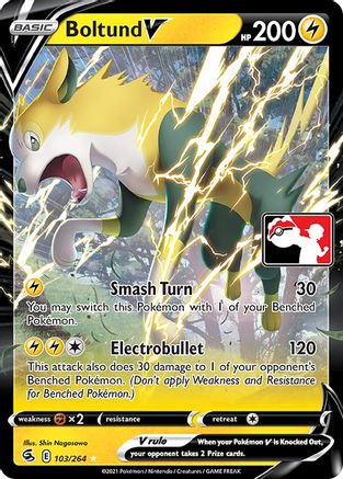 Prize Pack Series Cards  Boltund V  - Holofoil - Ultra Rare