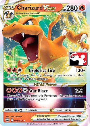 Prize Pack Series Cards  Charizard VSTAR  - Holofoil - Ultra Rare