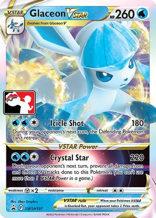 Prize Pack Series Cards  Glaceon VSTAR  - Holofoil - Promo