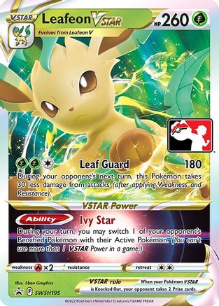 Prize Pack Series Cards  Leafeon VSTAR  - Holofoil - Promo