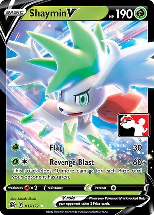 Prize Pack Series Cards  Shaymin V  - Holofoil - Ultra Rare