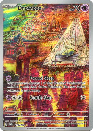 SV01 Scarlet & Violet Base Set  210/198 Drowzee  - Holofoil - Illustration Rare