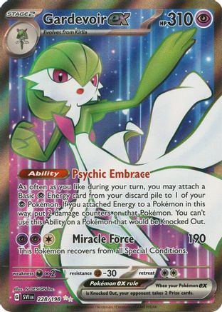 SV01 Scarlet & Violet Base Set  228/198 Gardevoir ex  - Holofoil - Ultra Rare