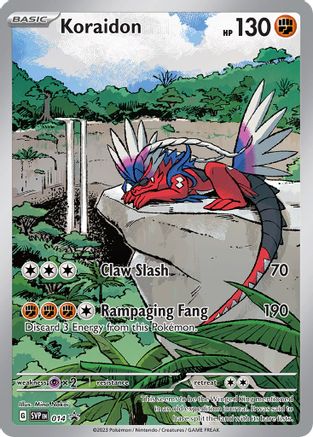 SV Scarlet & Violet Promo Cards  014 Koraidon  - Holofoil - Promo