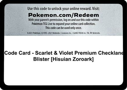 SV01 Scarlet & Violet Base Set  Code Card  - Code Card
