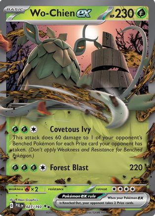 SV02 Paldea Evolved  027/193 Wo  - Holofoil - Double Rare