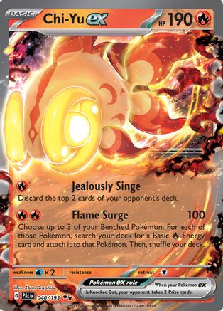 SV02 Paldea Evolved  040/193 Chi  - Holofoil - Double Rare