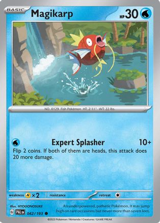 SV02 Paldea Evolved  042/193 Magikarp  - Common