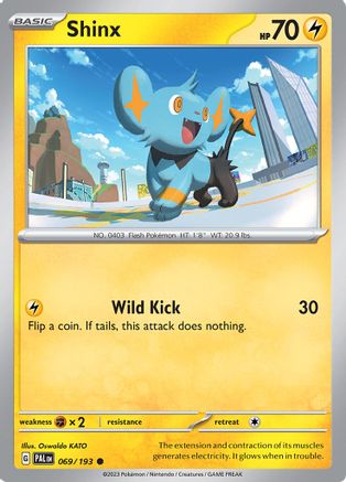 SV02 Paldea Evolved  069/193 Shinx  - Common