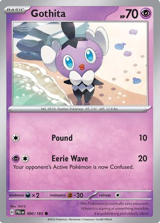 SV02 Paldea Evolved  090/193 Gothita  - Common