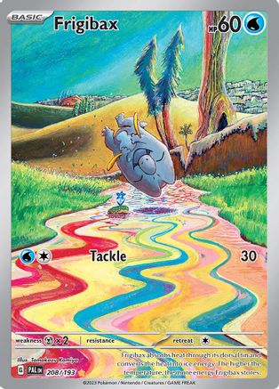 SV02 Paldea Evolved  208/193 Frigibax  - Holofoil - Illustration Rare