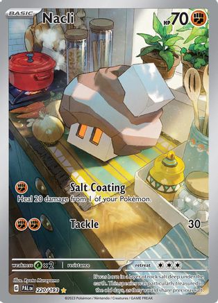 SV02 Paldea Evolved  220/193 Nacli  - Holofoil - Illustration Rare