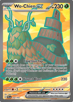 SV02 Paldea Evolved  232/193 Wo  - Holofoil - Ultra Rare