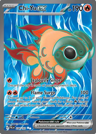 SV02 Paldea Evolved  234/193 Chi  - Holofoil - Ultra Rare