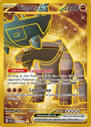 SV02 Paldea Evolved  275/193 Ting  - Holofoil - Hyper Rare