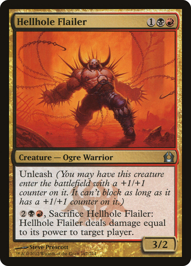Return to Ravnica - (RTR-167) - Hellhole Flailer