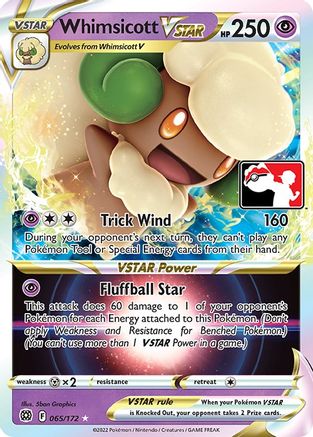Prize Pack Series Cards  Whimsicott VSTAR  - Holofoil - Ultra Rare