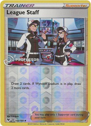 Professor Program Promos  League Staff  - Reverse Holofoil - Promo