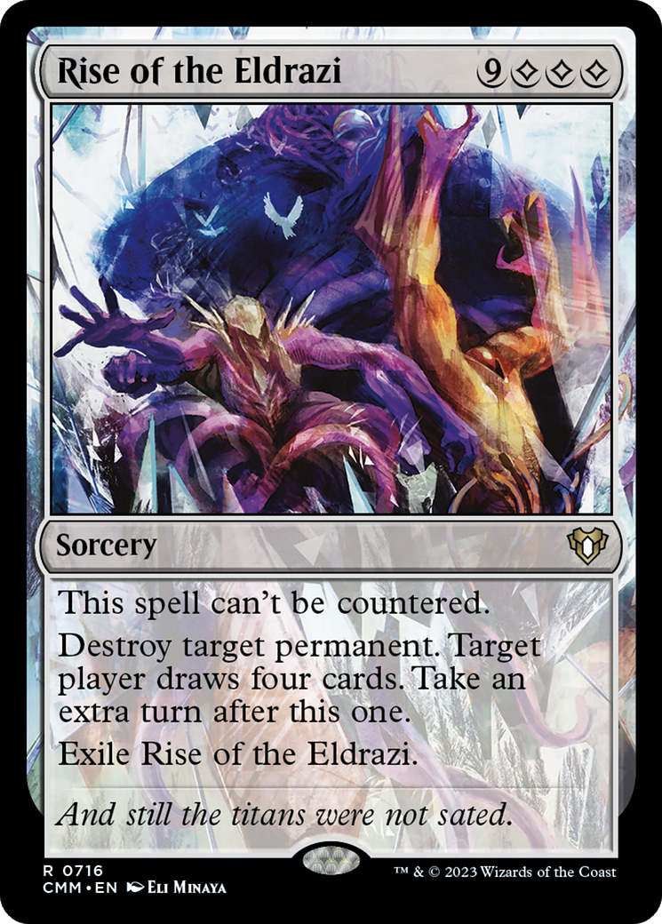 Commander Masters - (CMM-716) - Rise of the Eldrazi (Borderless)