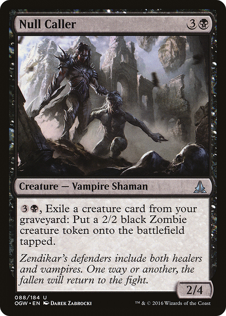 Oath of the Gatewatch - (OGW-088) - Null Caller Foil