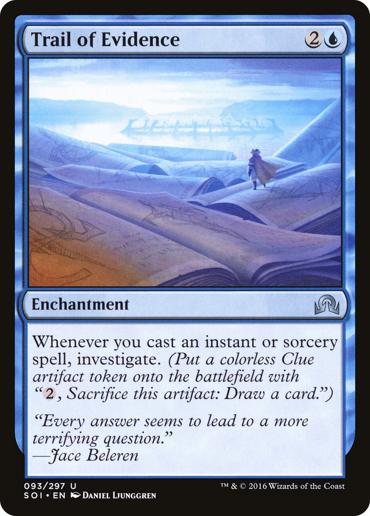 Shadows over Innistrad - (SOI-093) - Trail of Evidence