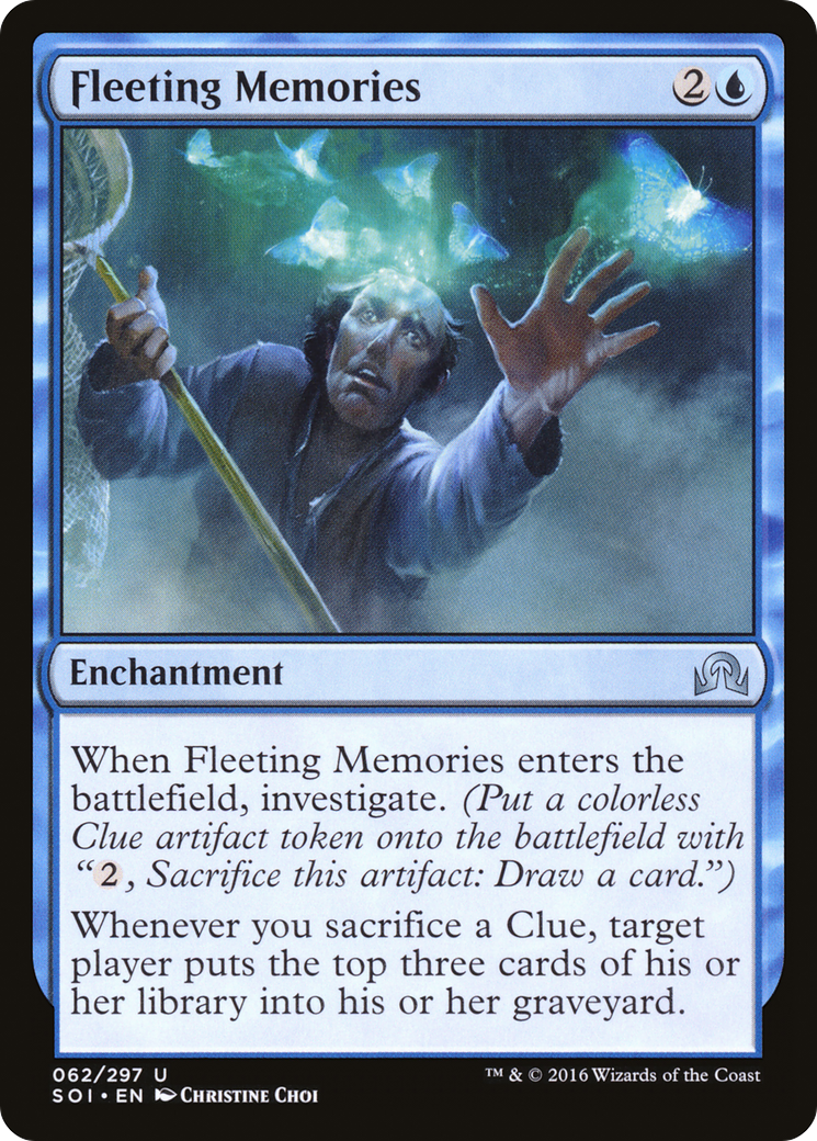 Shadows over Innistrad - (SOI-062) - Fleeting Memories Foil