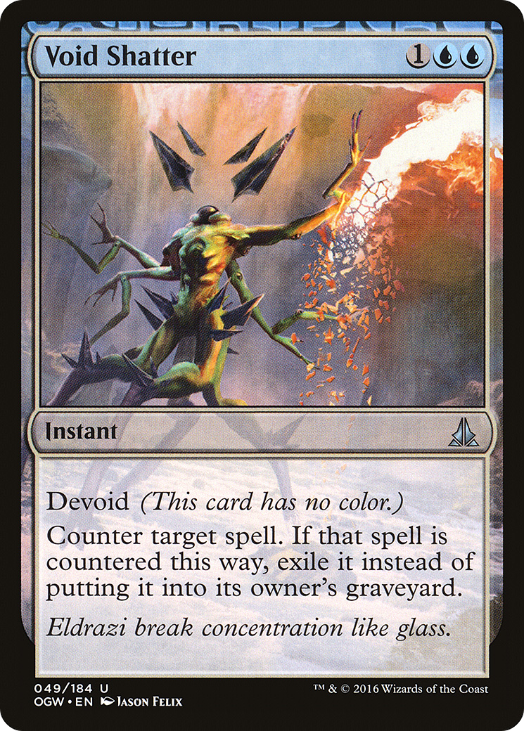 Oath of the Gatewatch - (OGW-049) - Void Shatter: (devoid)