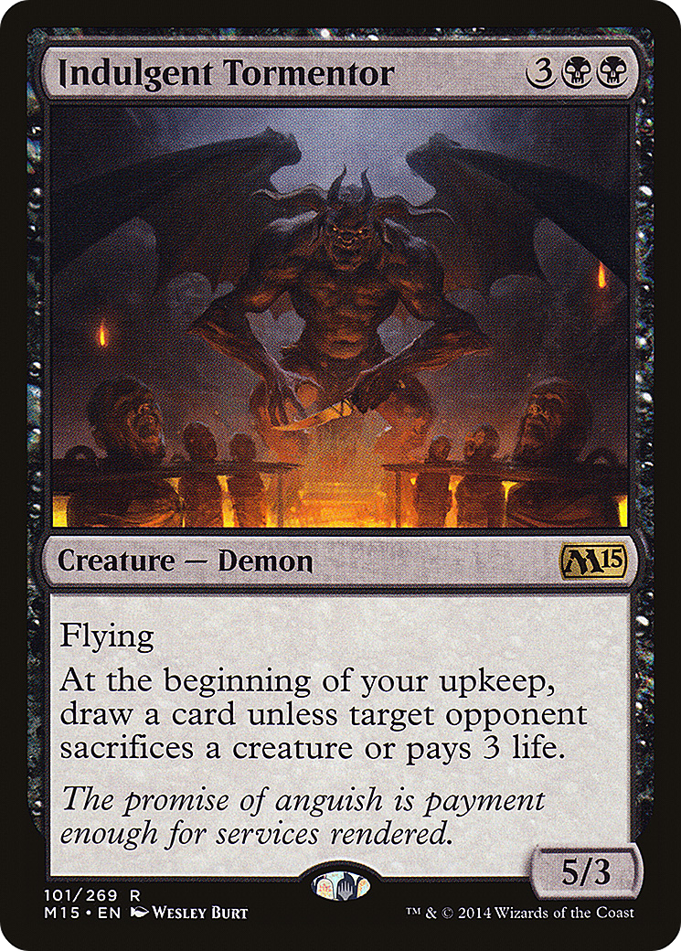Magic 2015 - (M15-101) - Indulgent Tormentor Foil