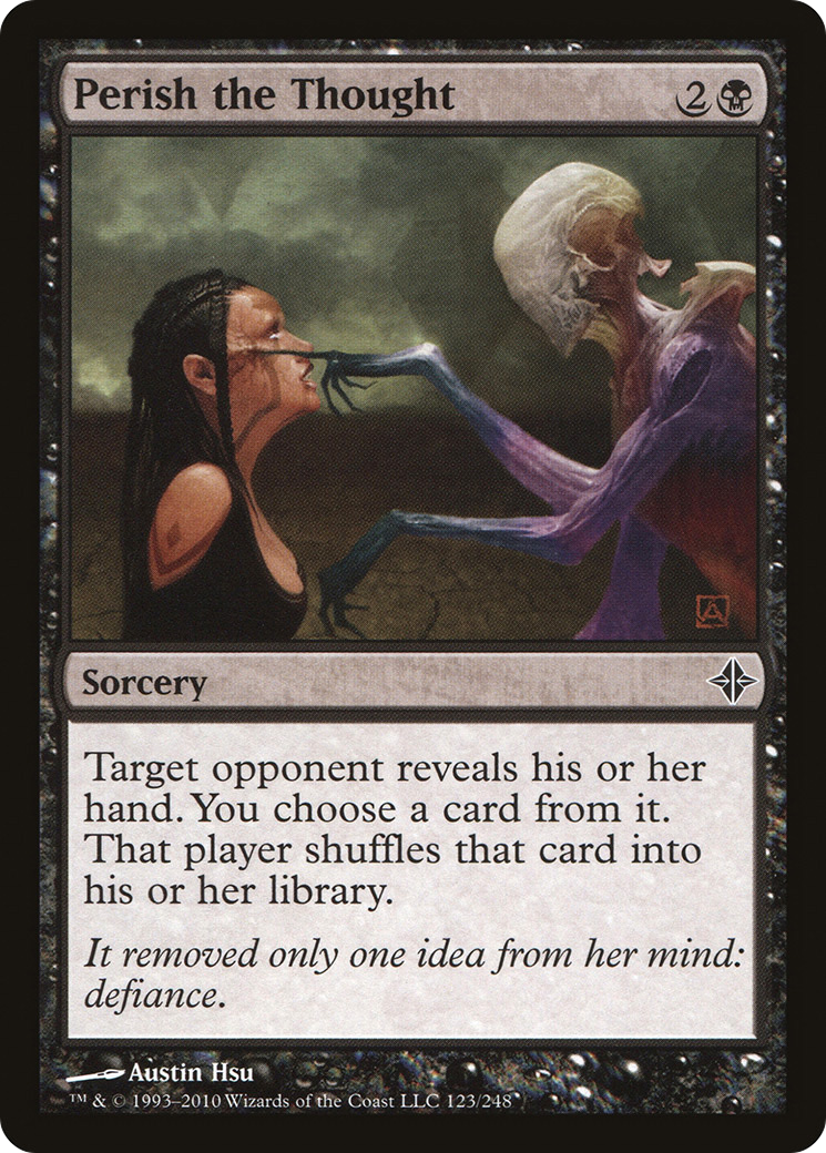 Rise of the Eldrazi - (ROE-123) - Perish the Thought Foil
