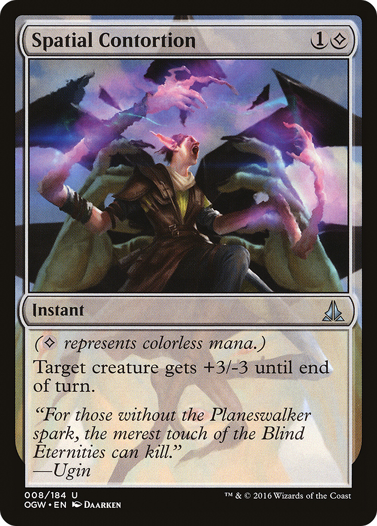 Oath of the Gatewatch - (OGW-008) - Spatial Contortion Foil