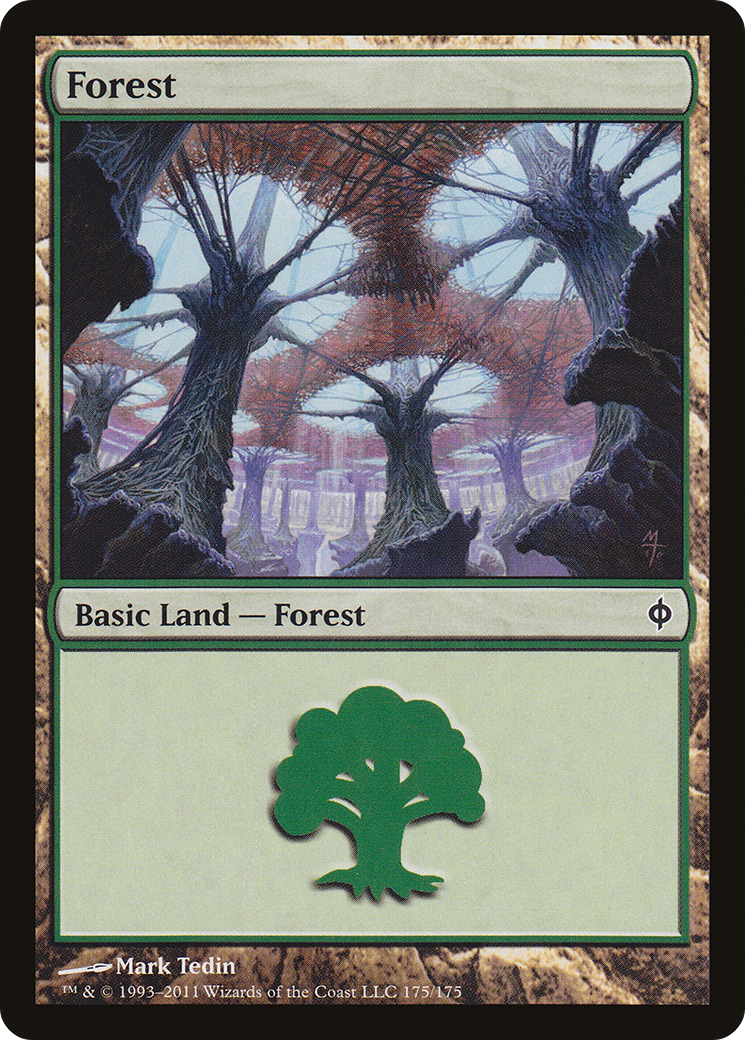 New Phyrexia - (NPH-175) - Forest (175)