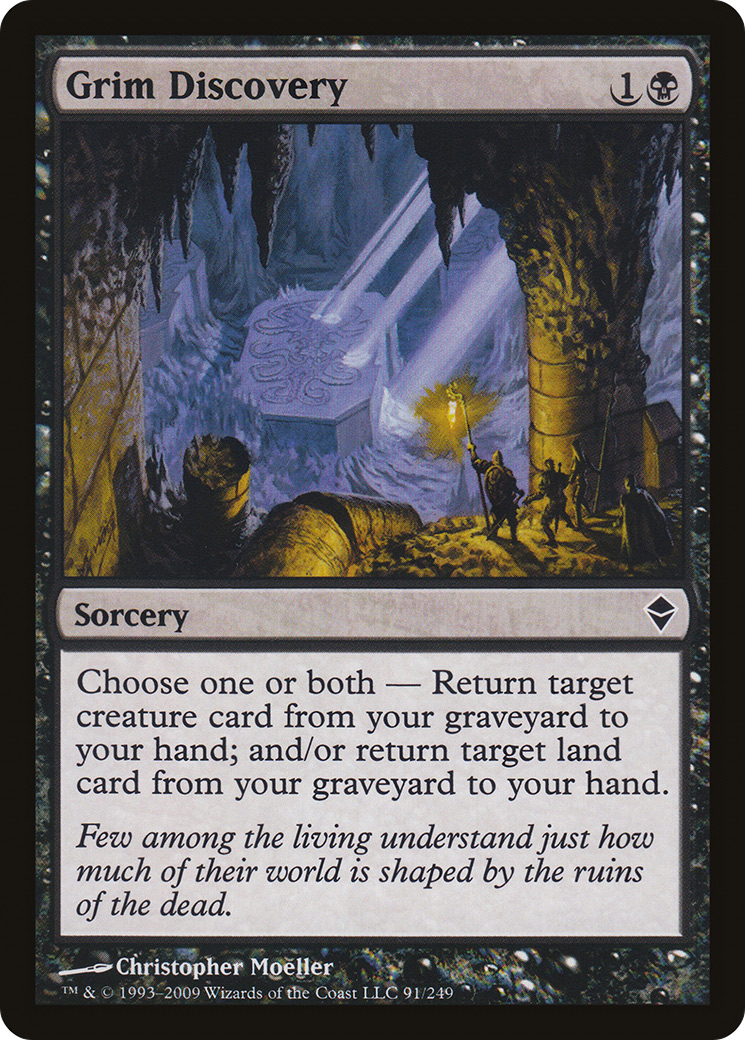 Zendikar - (ZEN-091) - Grim Discovery