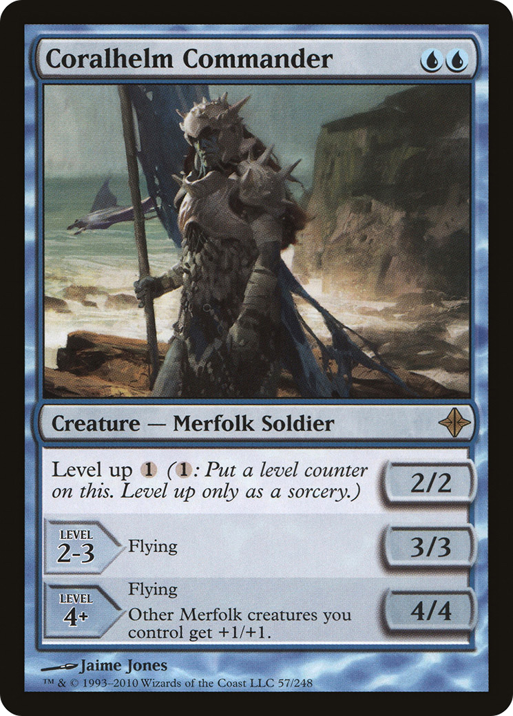 Rise of the Eldrazi - (ROE-057) - Coralhelm Commander Foil