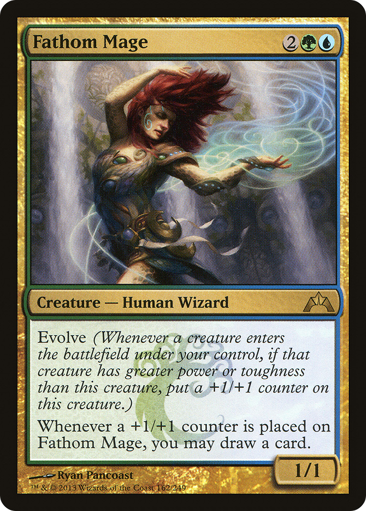 Gatecrash - (GTC-162) - Fathom Mage Foil