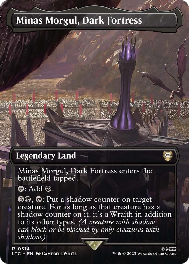 Tales of Middle-earth Commander - (LTC-514) - Minas Morgul, Dark Fortress (Borderless)