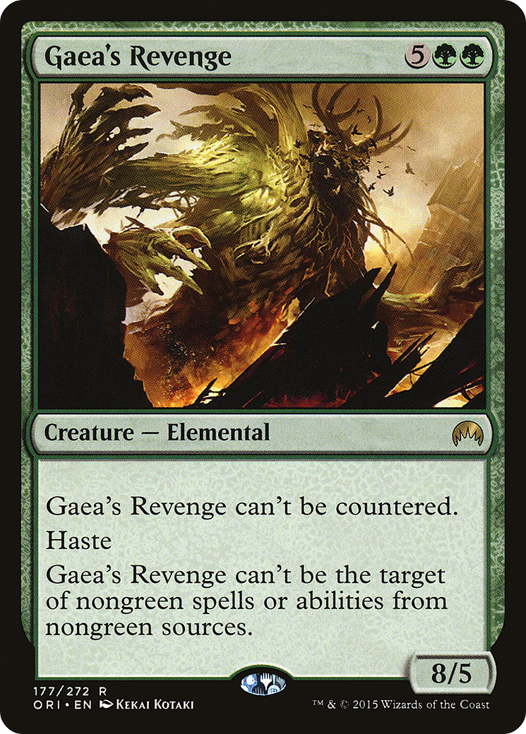 Magic Origins - (ORI-177) - Gaea's Revenge