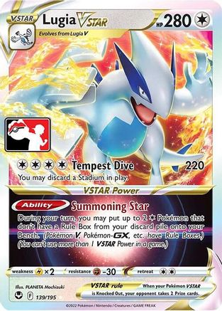 Prize Pack Series Cards  139 Lugia VSTAR  - Holofoil - Ultra Rare