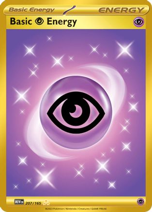 SV Scarlet & Violet 151  207/165 Basic Psychic Energy  - Holofoil - Hyper Rare