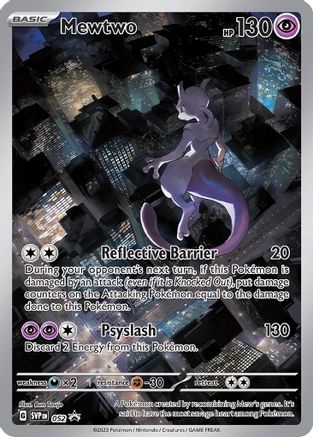 SV Scarlet & Violet Promo Cards  052 Mewtwo  - Holofoil - Promo