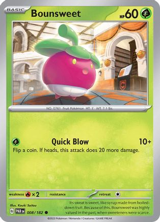 SV04 Paradox Rift  008/182 Bounsweet  - Common