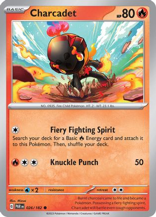 SV04 Paradox Rift  026/182 Charcadet  - Common