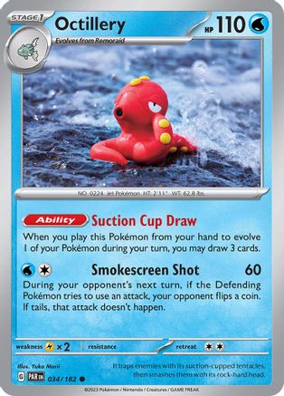 SV04 Paradox Rift  034/182 Octillery  - Common