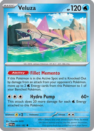 SV04 Paradox Rift  054/182 Veluza  - Uncommon