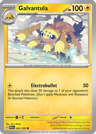 SV04 Paradox Rift  065/182 Galvantula  - Common
